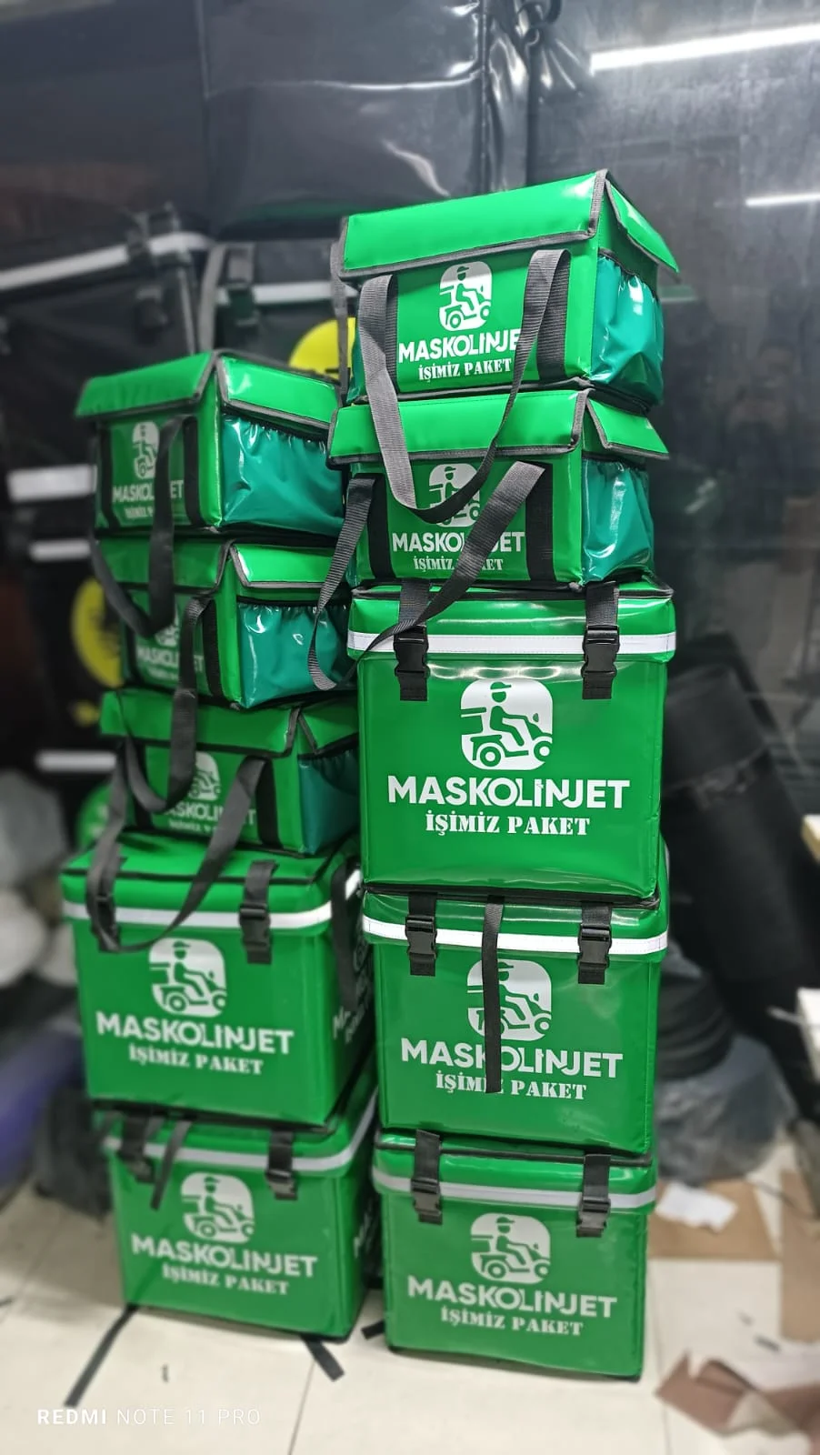 Çeşitli Boyut ve Renkler